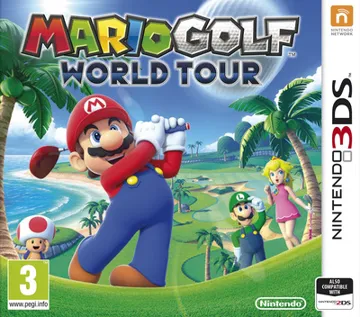 Mario Golf World Tour (Japan) box cover front